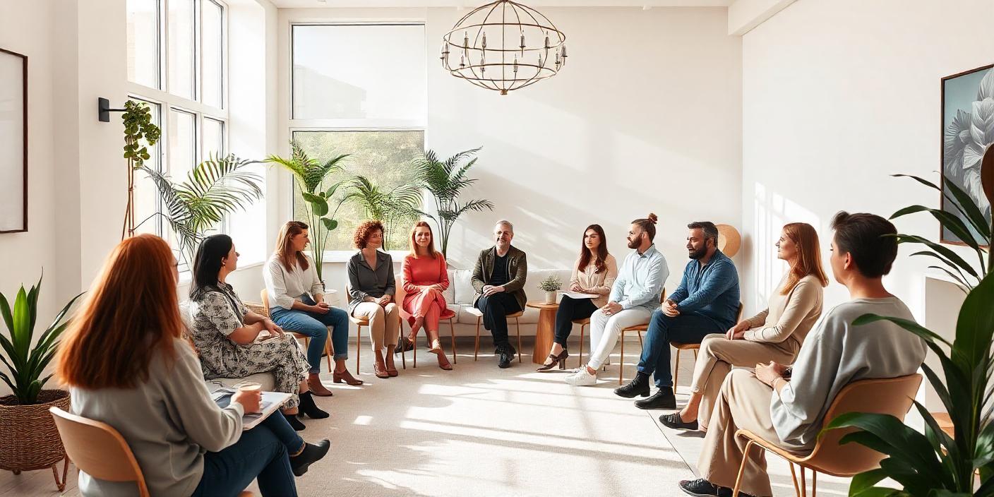 pikaso_texttoimage_group-therapy-workshop-event-in-a-well-lit-room-wi (4) constelacao-familiar-em-grupo-para-empresarios